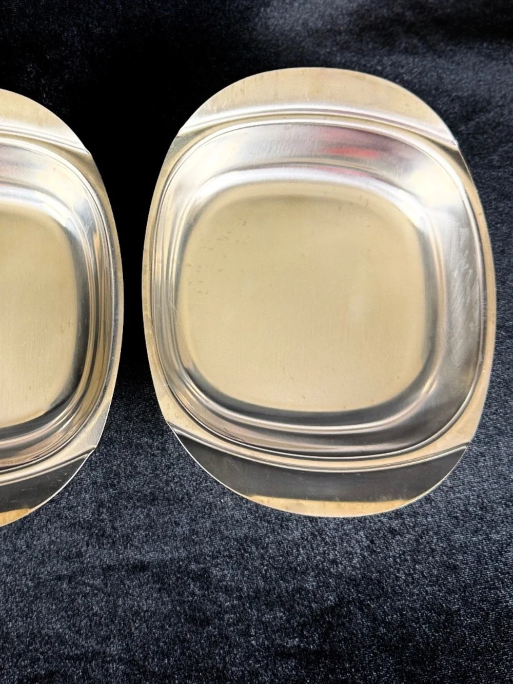 2 Vintage Cultura Sweden 18 8 Stainless Steel Dishes Bowls Meal Prep Dishwasher